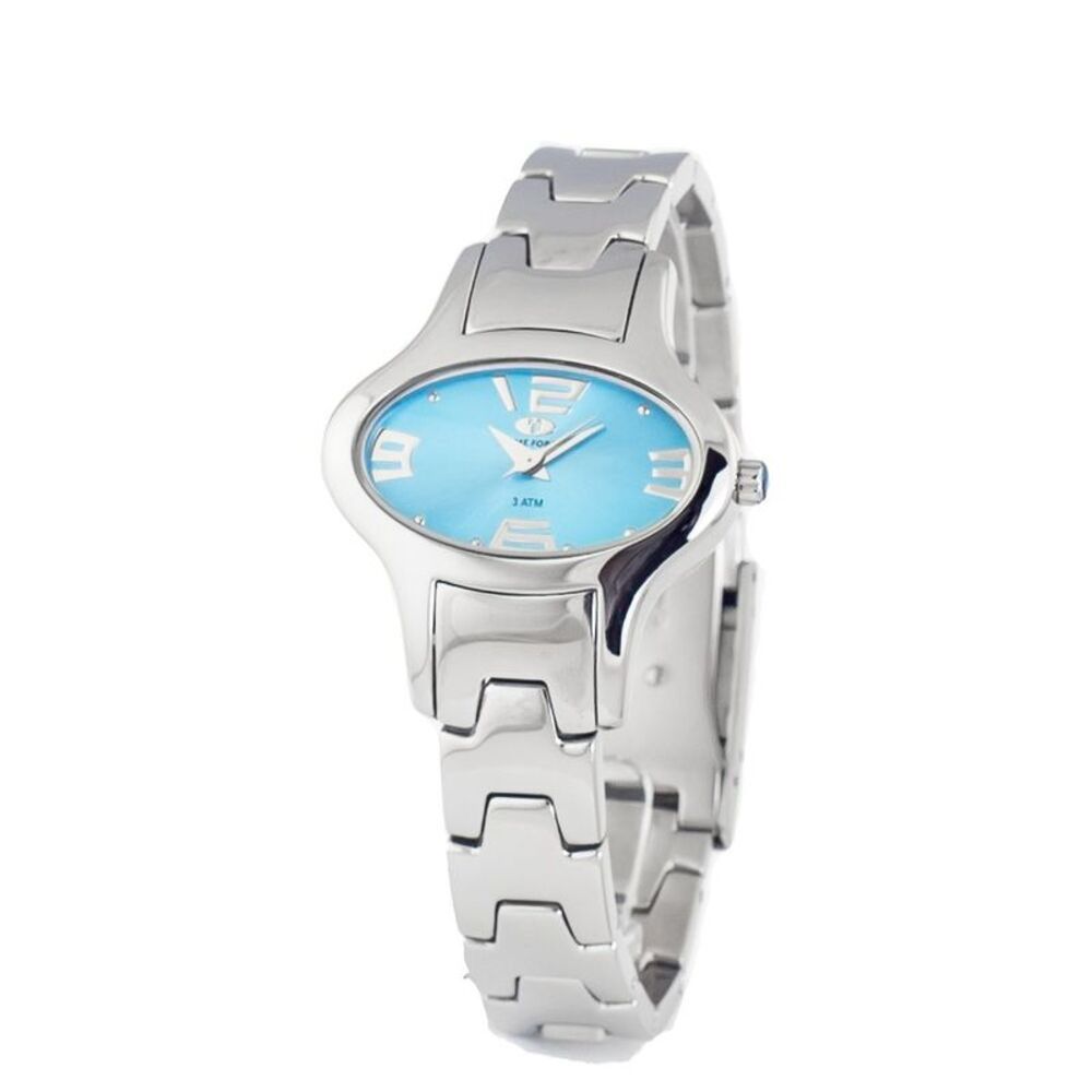 Time Force SilverBlue Analog Watch Women Silver Watches